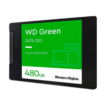 Imagem de SSD WD GREEN 480GB 2,5" 7MM SATA 3 - WDS480G3G0A