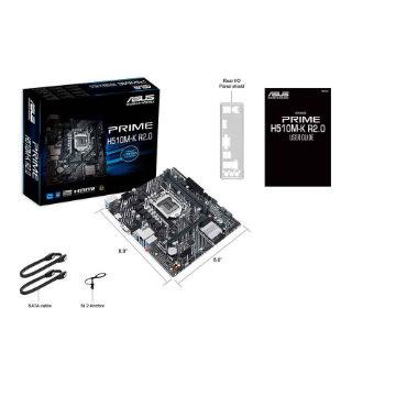 Imagem de PLACA MAE (INTEL) ASUS PRIME H510M-K R2.0 DDR4 LGA1200 10° E 11° GERACAO