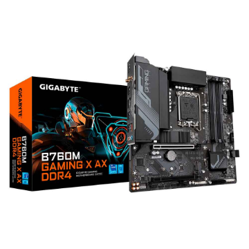 Imagem de PLACA MAE (INTEL) GIGABYTE B760M G X AX DDR4 1.2 LGA1700 12° 13° E 14° GERACAO