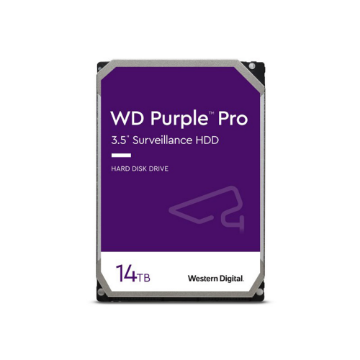 Imagem de HDD WD PURPLE PRO 14 TB PARA SEGURANCA / VIGILANCIA / DVR - WD142PURP