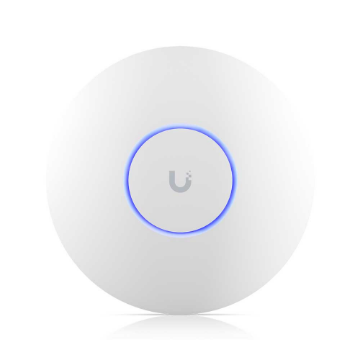 Imagem de ACCESS POINT UBIQUITI U6-ENTERPRISE UNIFI WIFI 6 TRI-BAND 6/6EGHZ - 2.5GBPS 5300 MBPS POE S/INJETOR