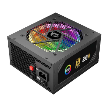 Imagem de FONTE DE ALIMENTACAO REDRAGON GAMER 850 WATTS FULL MODULAR GC-PS007-1 RGB 80 PLUS GOLD PRETO