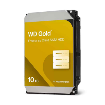 Imagem de HDD WD GOLD ENTERPRISE 10TB PARA DATA CENTER 24/7 SATA III 6.0GB/S 256MB 7200RPM - WD102KRYZ