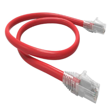 Imagem de PATCH CORD U/UTP FURUKAWA SOHOPLUS CAT6 CMX T568A/B 0.5M VERMELHO CERTIFICADO