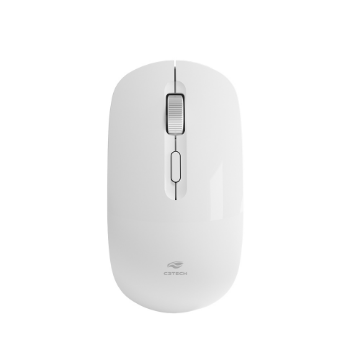 Imagem de MOUSE C3TECH SEM FIO RECARREGAVEL M-W80WH BRANCO