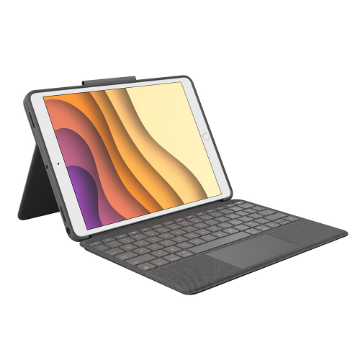 Imagem de CAPA COM TECLADO E TOUCH PAD LOGITECH P/ IPAD PRO 10,5" E AIR 3° GERACAO