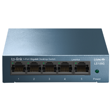 Imagem de SWITCH 5 PORTAS 10/100/1000 TP-LINK LS105G