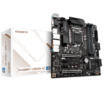 Imagem de PLACA MAE (INTEL) GIGABYTE W480M VISION W DDR4 LGA 1200