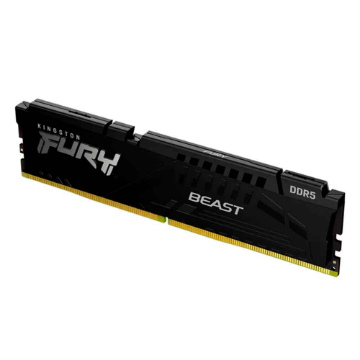 Imagem de MEMORIA KINGSTON FURY BEAST 32GB DDR5 5200MHZ 1.25V BLACK DESKTOP - KF552C40BB-32