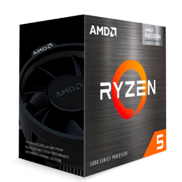 Imagem de PROCESSADOR AMD RYZEN 5 4600G 3.7GHz (TURBO 4.2GHz) 8MB CACHE AM4 100-100000147BOX