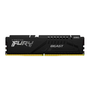 Imagem de MEMORIA KINGSTON FURY BEAST 16GB DDR5 5600MT/s 1.25V BLACK DESKTOP - KF556C40BB-16