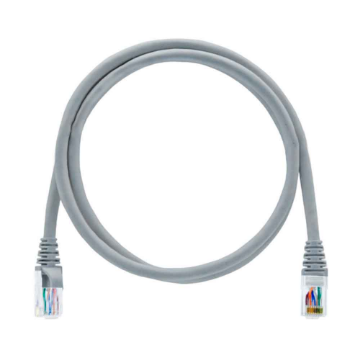 Imagem de PATCH CORD U/UTP FURUKAWA SOHOPLUS CAT5E CMX T568A/B 1.5M CINZA CERTIFICADO