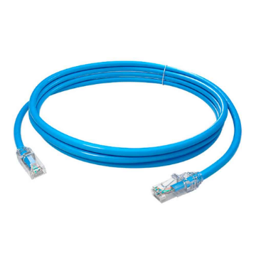 Imagem de PATCH CORD U/UTP FURUKAWA SOHOPLUS CAT6 CMX T568A/B 0.5M AZUL CLARO CERTIFICADO