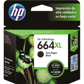 Imagem de CARTUCHO HP F6V31AB N 664XL PRETO