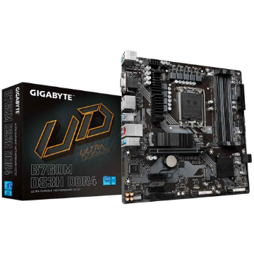 Imagem de PLACA MAE (INTEL) GIGABYTE B760M DS3H DDR4 1.0 LGA1700 12° 13° E 14° GERACAO