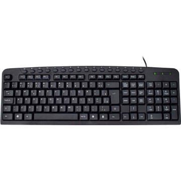 Imagem de TECLADO K-MEX MULTIMIDIA KM-2928 PRETO