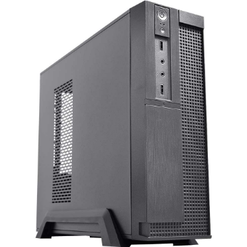 Imagem de GABINETE K-MEX SLIM MICRO ATX GM-04CC C/ AC AUDIO 97+2* USB 2.0 C/FONTE PB200 - GM04CCBN001CB0X