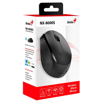 Imagem de MOUSE GENIUS NX-8000S SEM FIO BLACK