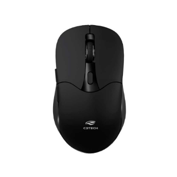 Imagem de MOUSE C3TECH SEM FIO RECARREGAVEL BLUETOOTH E RECEPTOR M-BT60BK