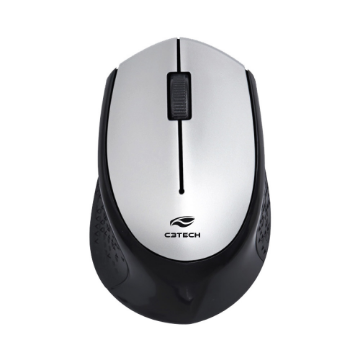 Imagem de MOUSE C3TECH SEM FIO RC NANO PRATA - M-W50SI