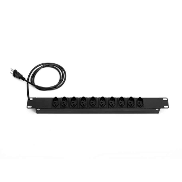 Mostrar detalhes de REGUA PARA RACK GFORCE 10 TOMADAS 10A PRETA 1059 Imagem de REGUA PARA RACK GFORCE 10 TOMADAS 10A PRETA 1059