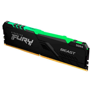 Mostrar detalhes de MEMORIA KINGSTON FURY BEAST RGB 16GB DDR4 3200MHZ 1.35 BLACK DESKTOP - KF432C16BB12A/16 Imagem de MEMORIA KINGSTON FURY BEAST RGB 16GB DDR4 3200MHZ 1.35 BLACK DESKTOP - KF432C16BB12A/16