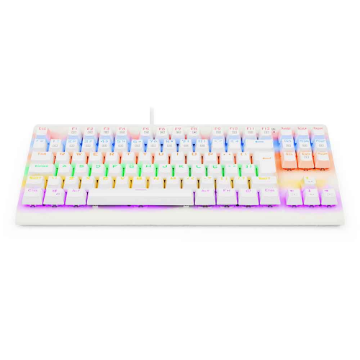 Mostrar detalhes de TECLADO REDRAGON MECANICO GAMER DARK AVENGER BRANCO SWITCH AZUL K568W-R (PT-BLUE) Imagem de TECLADO REDRAGON MECANICO GAMER DARK AVENGER BRANCO SWITCH AZUL K568W-R (PT-BLUE)
