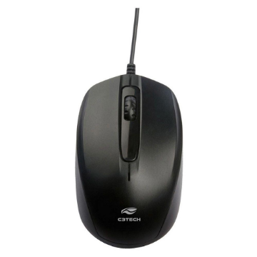 Mostrar detalhes de MOUSE C3TECH MS-30BK PRETO USB Imagem de MOUSE C3TECH MS-30BK PRETO USB