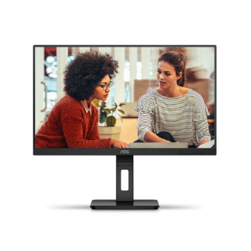 Mostrar detalhes de MONITOR 23,8" AOC LED 24E3UF WIDESCREEN VGA / HDMI / USB / DP / 100HZ / VESA/ AJUSTE ALTURA / PIVOT Imagem de MONITOR 23,8" AOC LED 24E3UF WIDESCREEN VGA / HDMI / USB / DP / 100HZ / VESA/ AJUSTE ALTURA / PIVOT