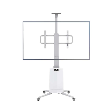 Imagem de SUPORTE PEDESTAL NORTH BAYOU - TV 55" A 85" C/ REGULAGEM DE ALTURA ELETRONICA BRANCO - NB-TW85W
