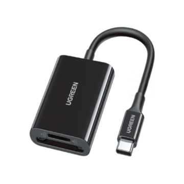 Mostrar detalhes de LEITOR DE CARTAO UGREEN 2 EM 1 COM ENTRADA USB-C/SD/TF - CM265 Imagem de LEITOR DE CARTAO UGREEN 2 EM 1 COM ENTRADA USB-C/SD/TF - CM265
