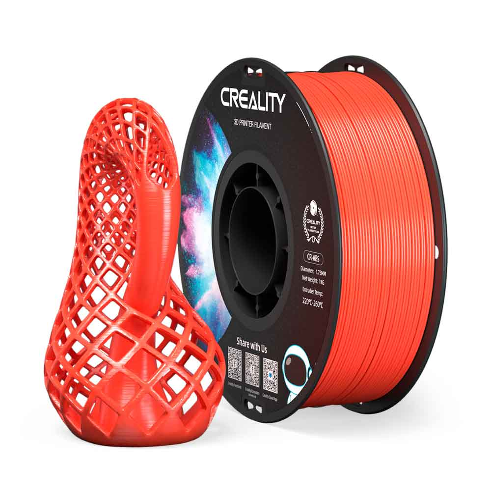 Mostrar detalhes de FILAMENTO CREALITY CR-ABS (RED) 1,75MM - 3301020032 Imagem de FILAMENTO CREALITY CR-ABS (RED) 1,75MM - 3301020032