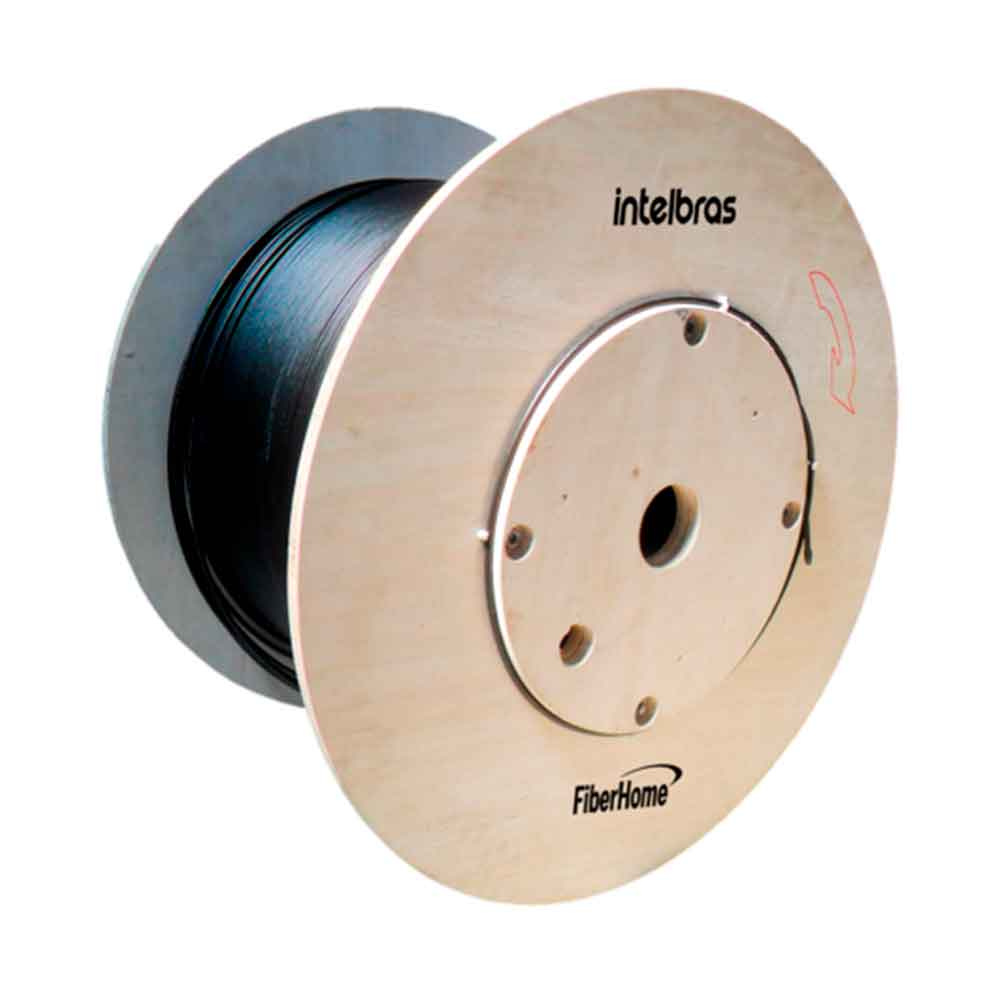 Imagem de BOBINA CABO OPTICO INTELBRAS/FIBERHOME  ASU80 6FO 3KM CFOA-SM-ASU80-S-6F-NR - 4830157