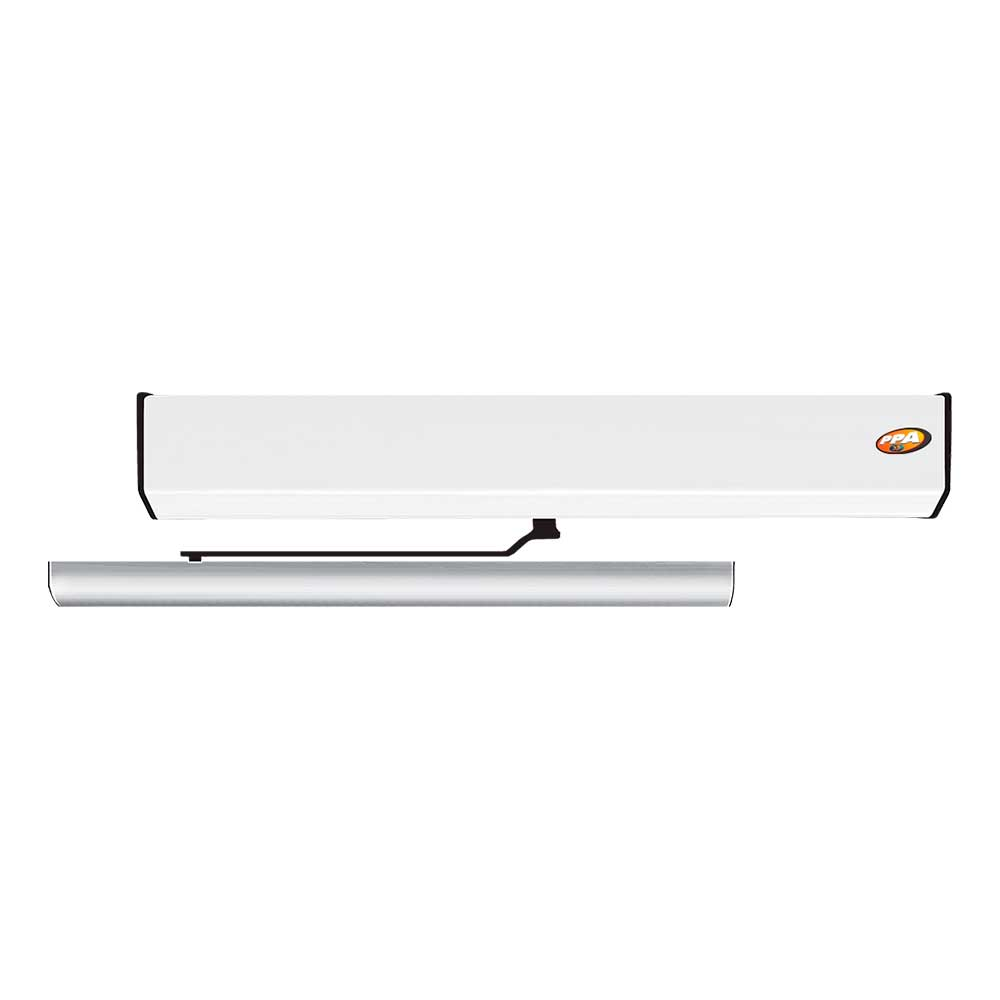 Imagem de CONJ AUT PORTAS PIVO GIRO JETFLEX 220V INTERNA BRANCA F09191008 PPA