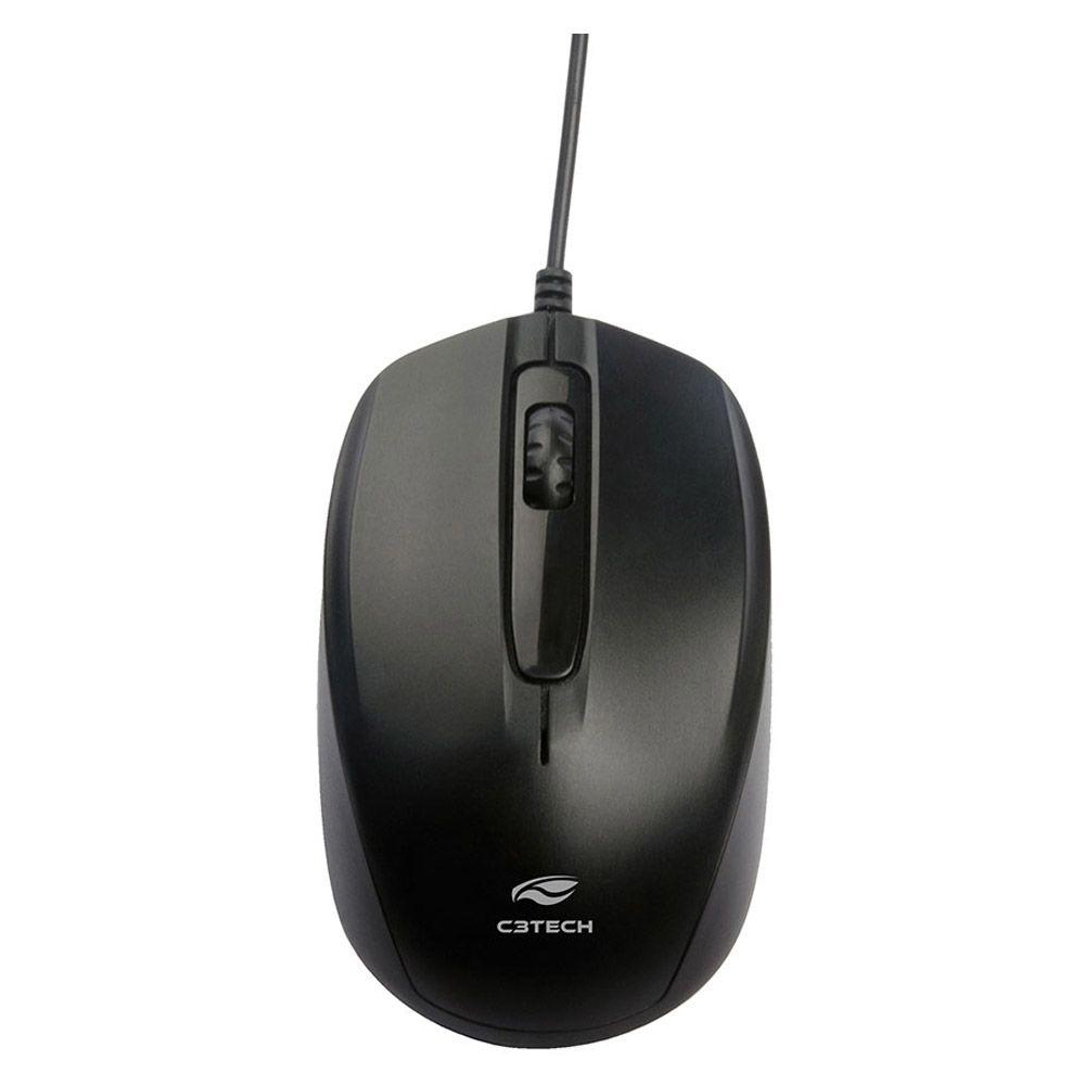 Mostrar detalhes de MOUSE C3TECH MS-30BK PRETO USB Imagem de MOUSE C3TECH MS-30BK PRETO USB