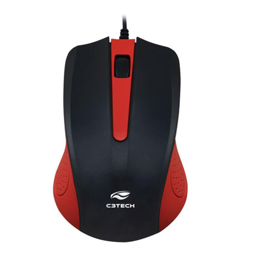Mostrar detalhes de MOUSE C3TECH MS-20RD PRETO/VERMELHO USB Imagem de MOUSE C3TECH MS-20RD PRETO/VERMELHO USB