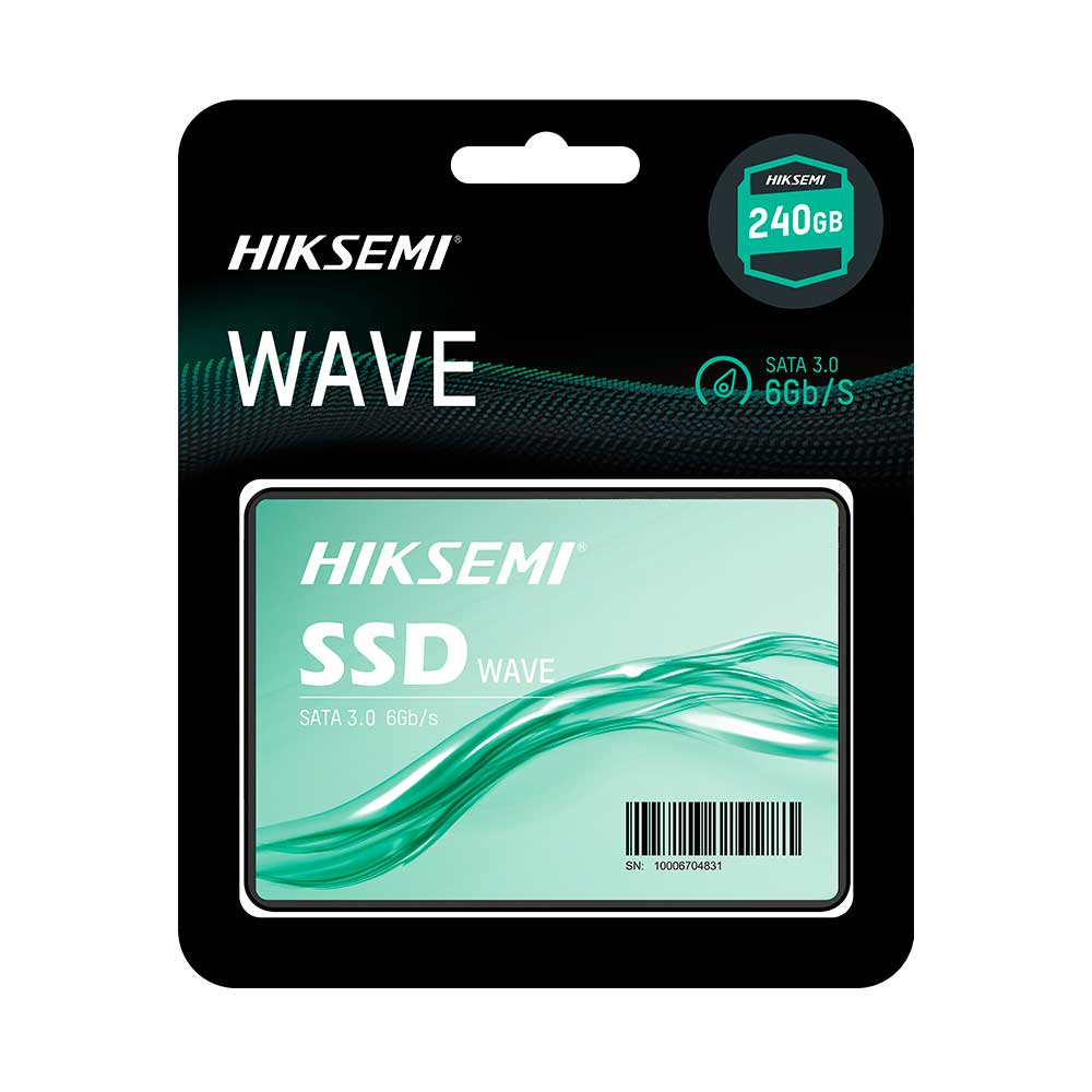 Mostrar detalhes de SSD HIKSEMI 240GB 2,5" SATA 3 - HS-SSD-WAVE(S)/240G Imagem de SSD HIKSEMI 240GB 2,5" SATA 3 - HS-SSD-WAVE(S)/240G