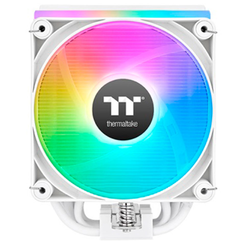 Mostrar detalhes de COOLER PARA PROCESSADOR THERMALTAKE ASTRIA 400 ARGB LIGHTNING WHITE 6 HEATPIPES 1 FAN 120MM Imagem de COOLER PARA PROCESSADOR THERMALTAKE ASTRIA 400 ARGB LIGHTNING WHITE 6 HEATPIPES 1 FAN 120MM