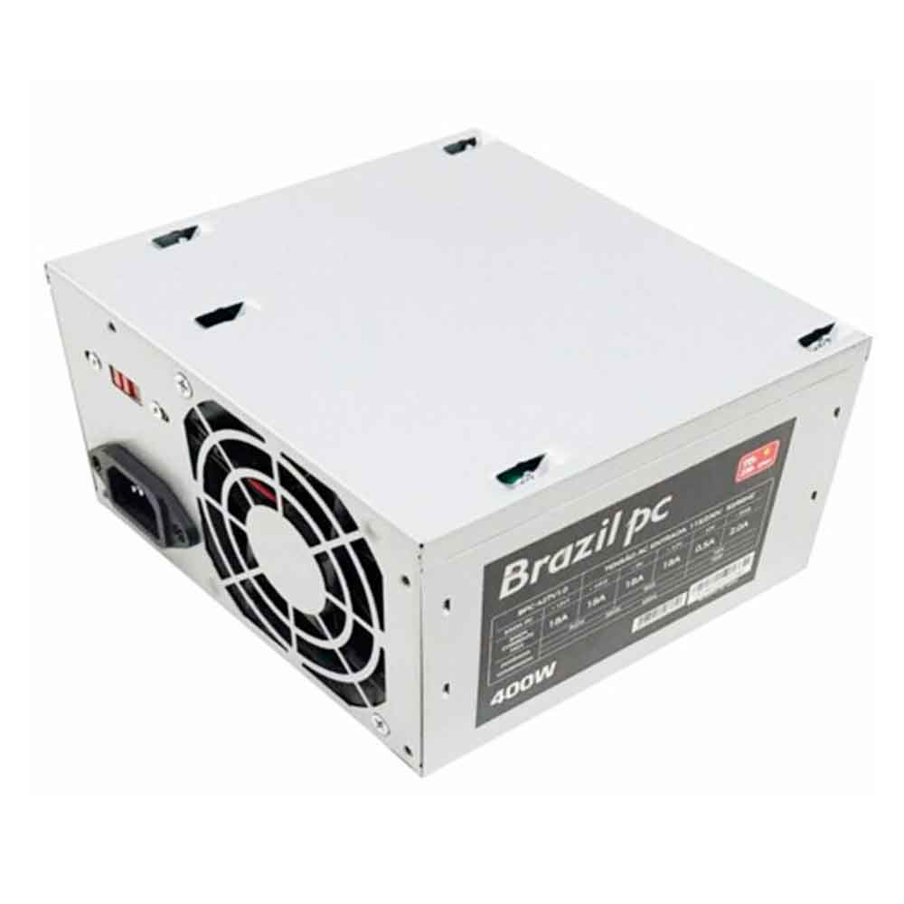Mostrar detalhes de FONTE DE ALIMENTACAO ATX 400W REAL BRAZILPC BPC-S427V1.0 24 PINOS OEM Imagem de FONTE DE ALIMENTACAO ATX 400W REAL BRAZILPC BPC-S427V1.0 24 PINOS OEM