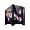 Imagem de Gabinete Gamer K-mex Cg-02ad Spacez1 Preto Micro Atx  C/barra De Led, Sem Fan