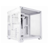 Imagem de Gabinete Gamer K-mex Cg-w2ad Spacez1 White Micro Atx C/barra De Led, Sem Fan