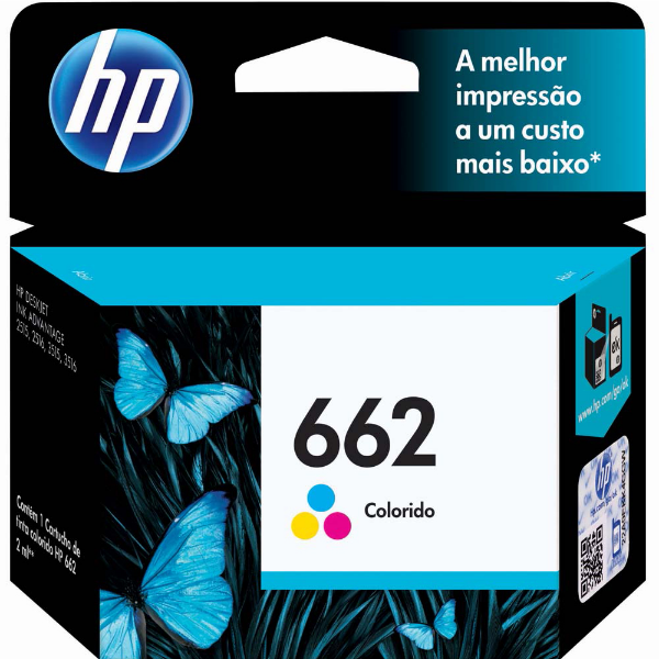 Imagem de CARTUCHO HP CZ104AB N 662 TRICOLOR