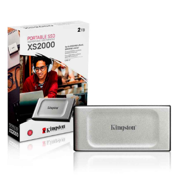 Imagem de SSD EXTERNO KINGSTON 2TB USB 3.2 SXS2000/2000G