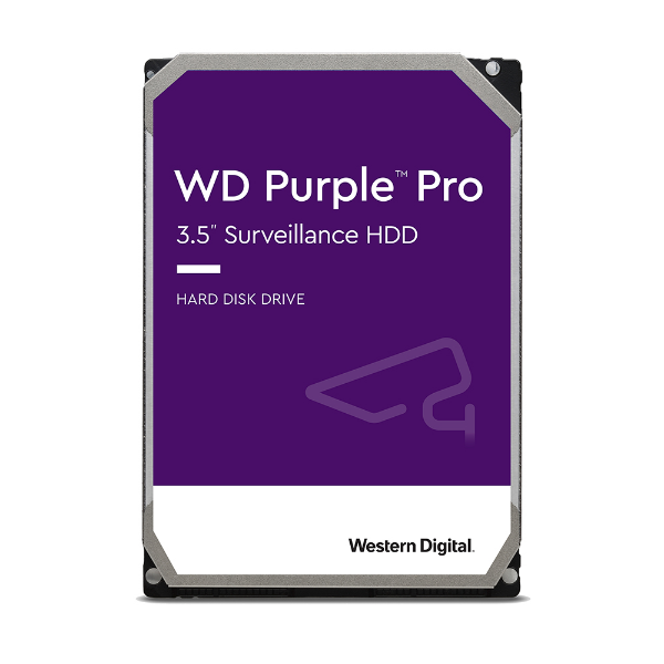 Imagem de HDD WD PURPLE 12 TB PARA SEGURANCA / VIGILANCIA / DVR - WD121PURP