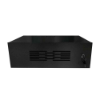 Imagem de MINI RACK 19' 03U X 350MM PORTA VENTILADA PRETO - 5607 - MAX ELETRON