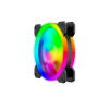 Imagem de KIT COOLER T-DAGGER 120X120X25MM C/ 3 FANS RGB PRETO - T-TGF513