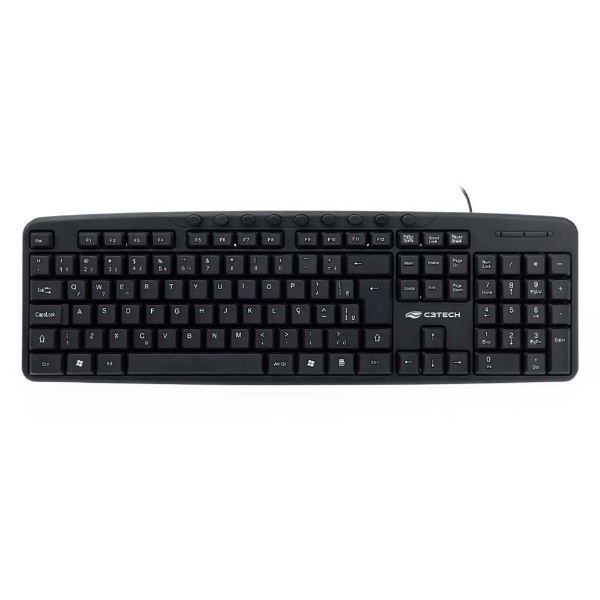 Imagem de TECLADO C3TECH  MULT USB PRETO - KB-M40BK