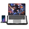 Imagem de BASE PARA NOTEBOOK GAMER C3TECH 15.6" COM SUPORTE PARA CELULAR NBC-40BK