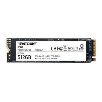Imagem de SSD PATRIOT P300 512GB M.2 2280 NVME PCIE GEN 3x4 - P300P512GM28