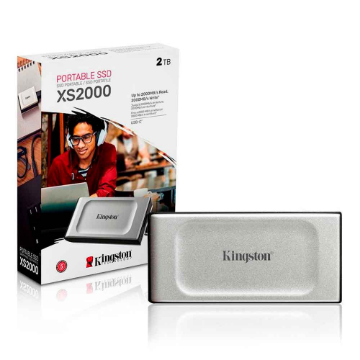 Imagem de SSD EXTERNO KINGSTON 1TB USB 3.2 - SXS2000/1000G
